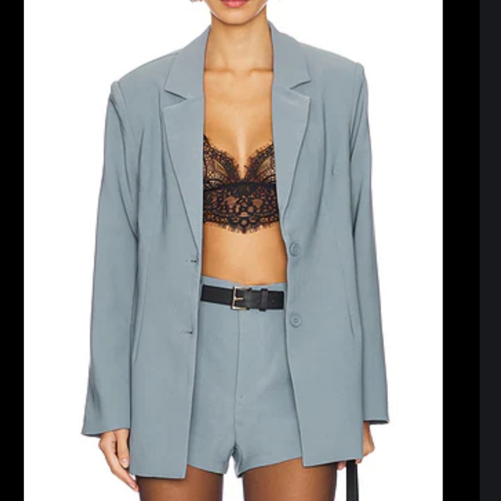 ALL THE WAYS Alia Blazer in Gray